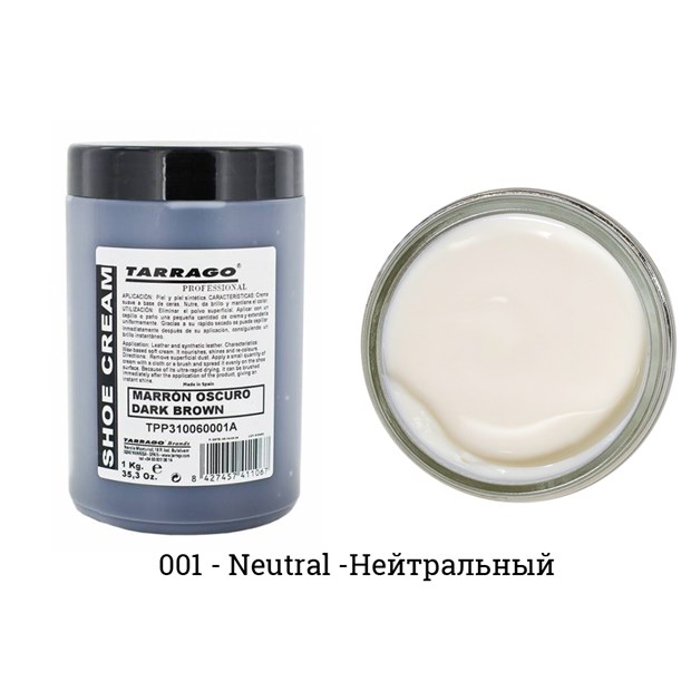 Крем Tarrago Self Shine SHOE CREAM, 1кг (бесцветный) TPP64-000 - фото 10970