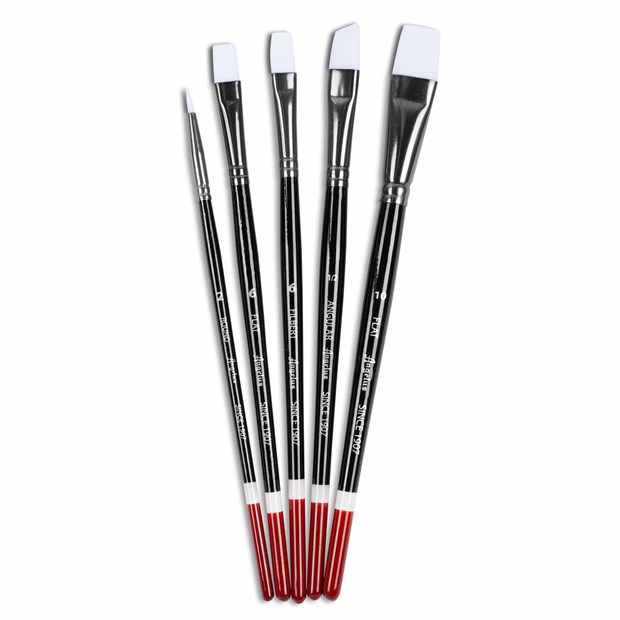 Набор кистей Angelus Paint Brush Set, 5 шт. 799512 - фото 11072