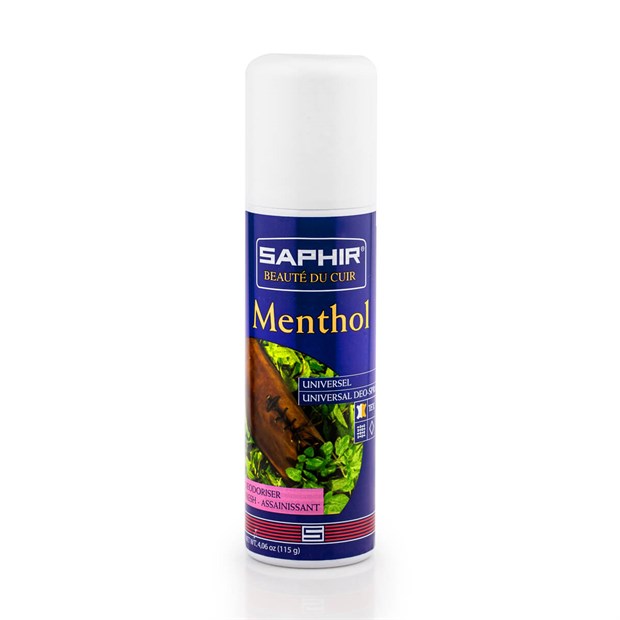 Дезодорант для обуви Saphir Menthol с ментоловым маслом, против бактерий 0624 - фото 9278