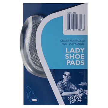 Силиконовые полустельки для туфлей на каблуках LADY SHOE PADS, OmaKing T-380