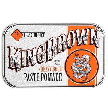 Матовая паста для укладки King Brown Pomade 71 г. (быстрая фиксация) KBPPHH