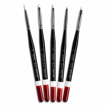 Набор кистей Angelus MICRO DETAIL Paint Brush Set, 5 шт. 799550