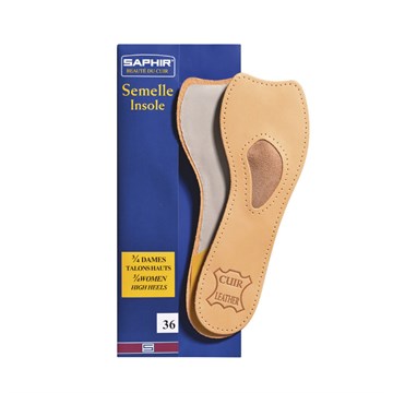 Стельки для обуви на высоком каблуке Saphir 3/4 Dames Insole 218