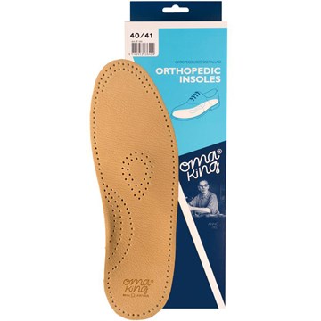 Ортопедические стельки ORTHOPEDIC INSOLES, OmaKing, овечья кожа Т-360