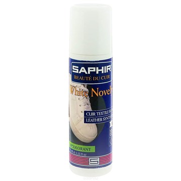 Белая краска для обуви Saphir White Novelys 0303