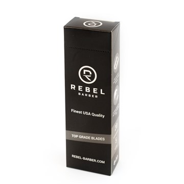 Сменные лезвия Rebel Barber упаковка 100 шт. (20 по 5 шт.) RB002