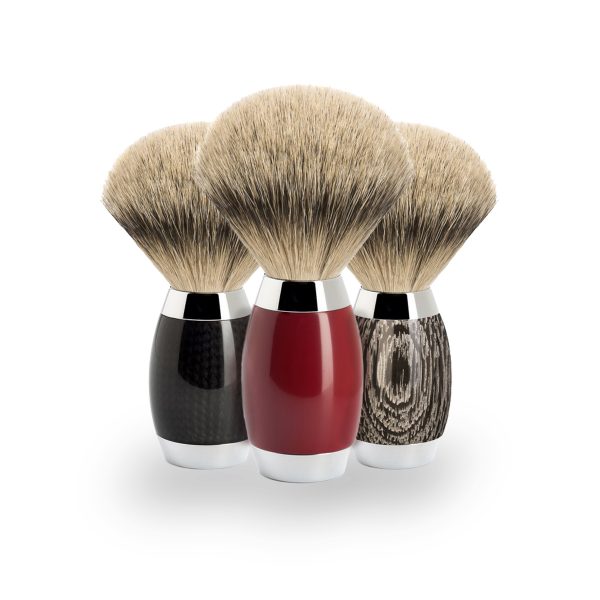 Помазок для бритья MUEHLE EDITION, барсучий ворс высшей категории Silvertip