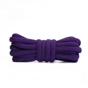 Шнурки овальные 120см — Фиолетовые