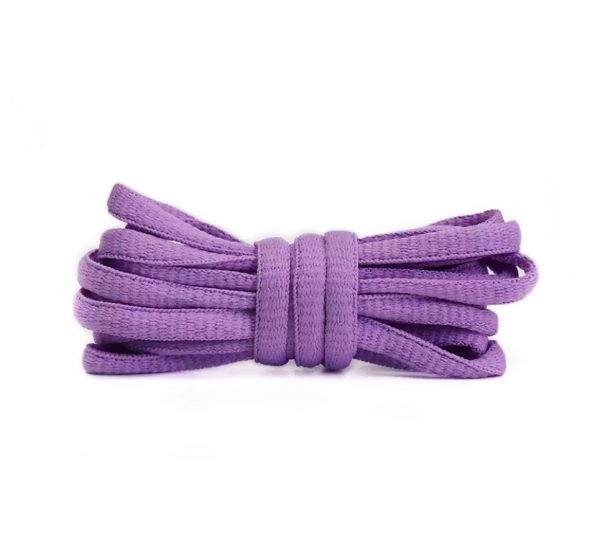 Шнурки овальные 120см — Бледно-фиолетовый