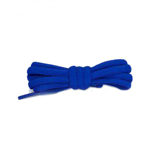 Шнурки овальные 120см — Средне синие