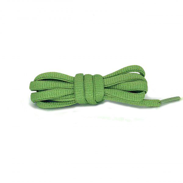 Шнурки овальные 120см — Болотно зеленые