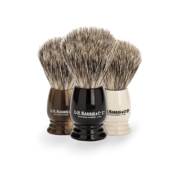 Помазок для бритья D. R. Harris S1, барсучий ворс категории Best, размер S