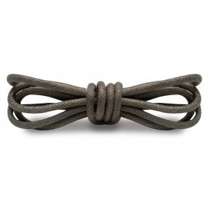 Шнурки вощеные круглые 90 см- Светло-серые