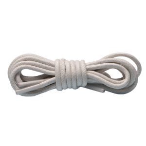 Шнурки вощеные круглые 90 см- Белые