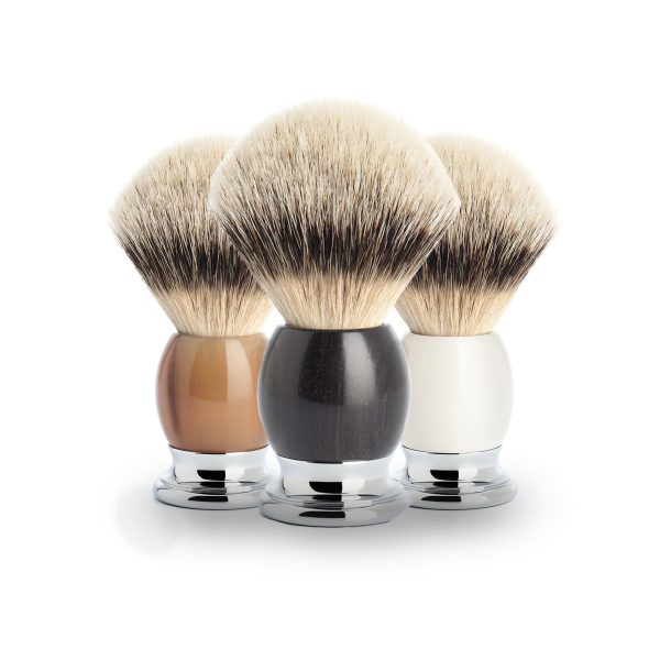 Помазок для бритья MUEHLE SOPHIST, барсучий ворс высшей категории Silvertip, размер L