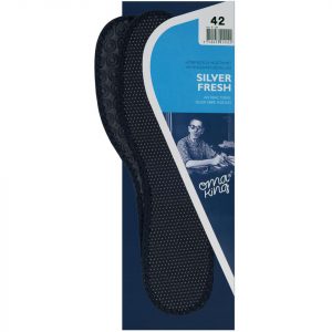 Стельки антибактериальные от запаха пота SILVER FRESH, OmaKing, серебряная свежесть