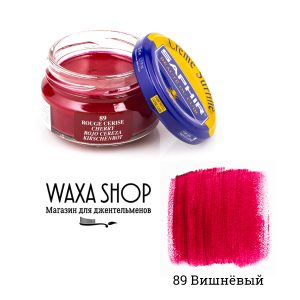 Вишневый крем для обуви Saphir Surfine Creme