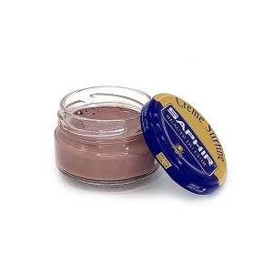 Розово-коричневый крем для обуви Saphir Сreme Surfine