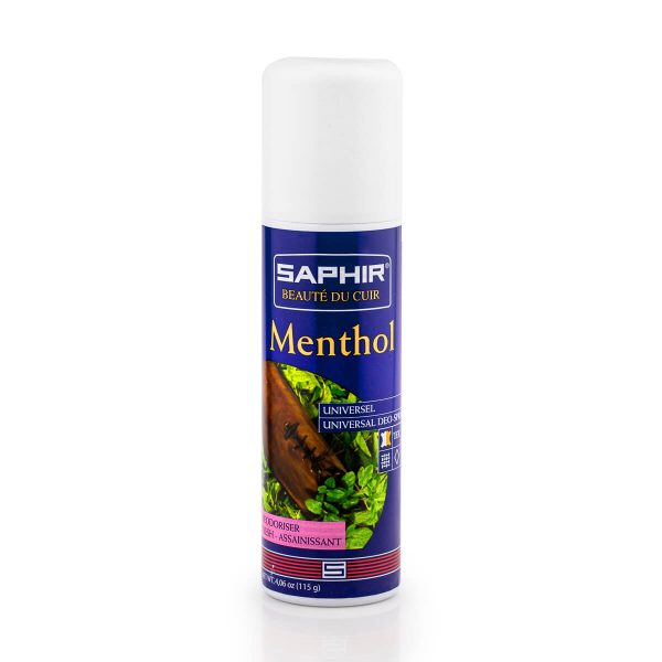 Дезодорант для обуви Saphir Menthol с ментоловым маслом, против бактерий