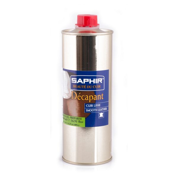 Очиститель Saphir Decapant для кожи, 500мл.