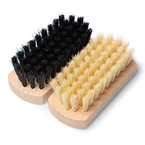 Мини щетка для чистки и полировки обуви, искусственный ворс