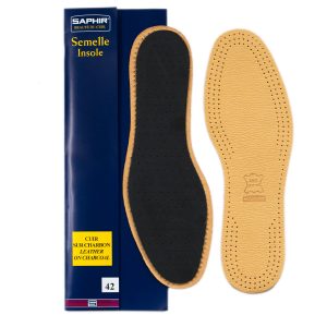 Кожаные стельки c активированным углем Saphir SUR CHARBON, р. 36