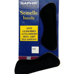 Пяткоудерживатели Saphir Anti-Glissoires Auto-Adhesifs, черные
