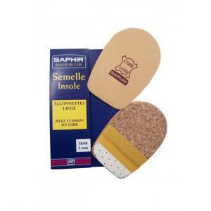 Ортопедический пробковый подпяточник Saphir Talonnette Liege, 41/43 (3) 5мм.