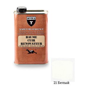 Белый крем для кожаной мебели Avel, 500 мл
