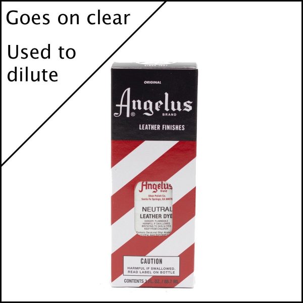 Бесцветный краситель для кожи Angelus Leather Dye 3 oz — Neutral 004
