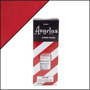 Красный краситель для кожи Angelus Leather Dye 3 oz — Mahogany 011