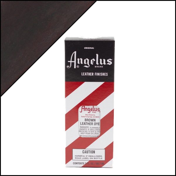 Коричневый краситель для кожи Angelus Leather Dye 3 oz — Brown 014
