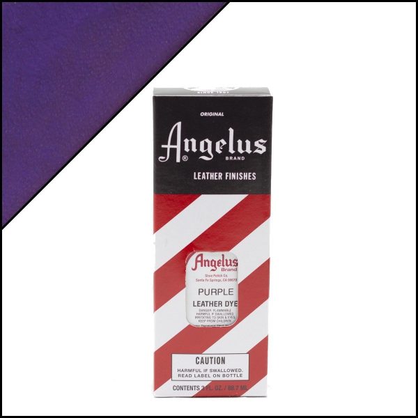 Фиолетовый краситель для кожи Angelus Leather Dye 3 oz — Purple 047