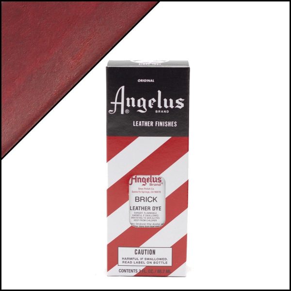 Рыжый краситель для кожи Angelus Leather Dye 3 oz — Brick 093