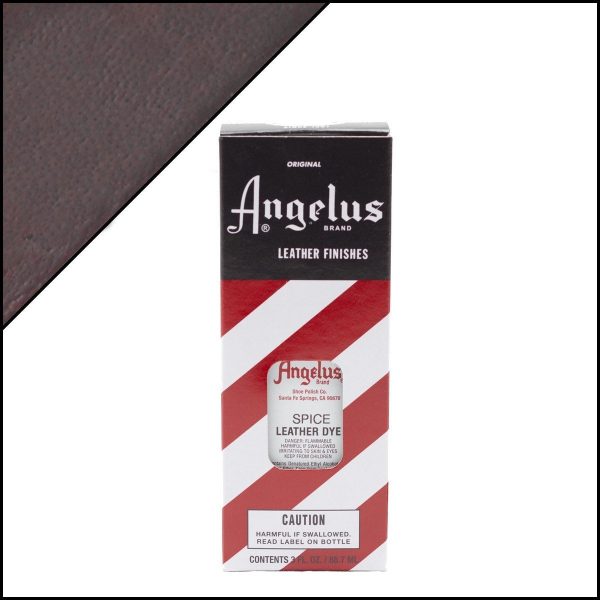 Серый краситель для кожи Angelus Leather Dye 3 oz — Spice 096