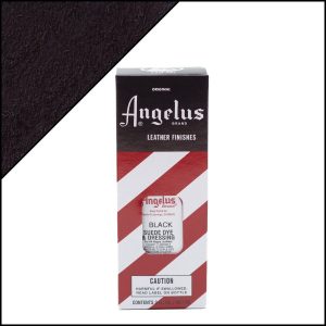 Черная краска для замши и нубука Angelus Suede Dye 3 oz — Black 001