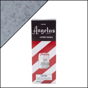 Тёмно-серая краска Angelus Suede Dye для замши и нубука 3 oz — Dark Grey 080