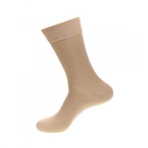 Носки мужские бежевые Saphir (бамбук, нейлон), р. 39/41