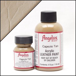 Темно-бежевая акриловая краска для обуви Angelus Acrylic 1 oz (29 мл) — Capezio Tan 163