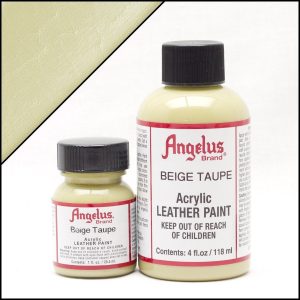 Желто-бежевая акриловая краска для обуви Angelus Acrylic 1 oz (29 мл) — Beige Taupe 165
