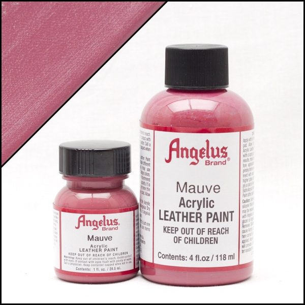 Бледно-розовая акриловая краска для обуви Angelus Acrylic 1 oz (29 мл) — Mauve 169