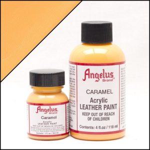 Желтая акриловая краска для обуви Angelus Acrylic 1 oz (29 мл) — Caramel 194