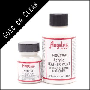 Бесцветная акриловая краска для обуви Angelus Acrylic 4 oz (118 мл) — Neutral 004
