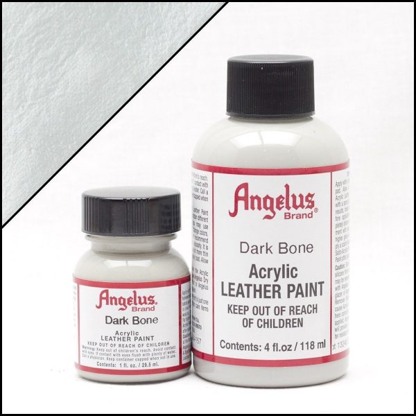 Краска для кожи, темно-бежевая Angelus 4 oz, укрывная — Dark Bone 157