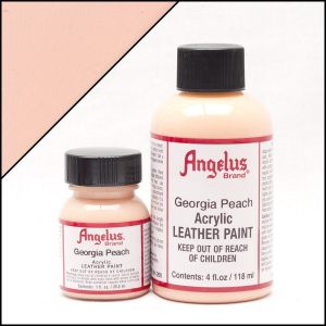 Оранжевая акриловая краска для обуви Angelus Acrylic 4 oz (118 мл) — Georgia Peach 266