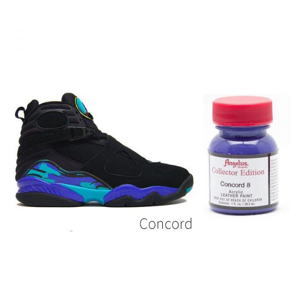 Фиолетовая акриловая краска Angelus Collector Edition для кожи 1 oz (29 мл) — Concord 8 313