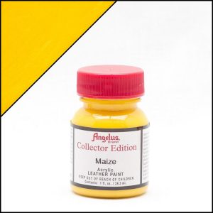Желтая акриловая краска Angelus Collector Edition для кожи 1 oz (29 мл) — Maize 321