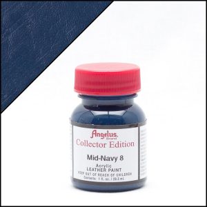 Темно-синяя акриловая краска Angelus Collector Edition для кожи 1 oz (29 мл) — Mid Navy 8 323