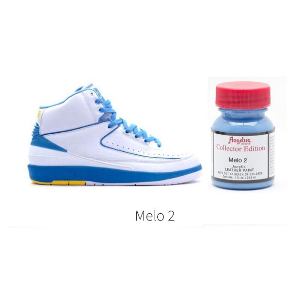 Голубая акриловая краска Angelus Collector Edition для кожи 1 oz (29 мл) — Melo 2 332