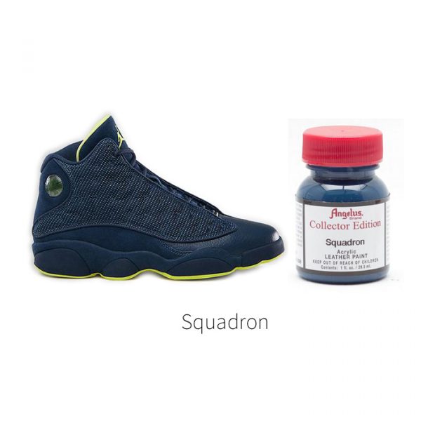 Темно-синяя акриловая краска Angelus Collector Edition для кожи 1 oz (29 мл) — Squadron 338